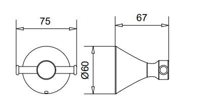 Technical Drawing for Bugnatese, Orion , Fali dupla fogas – Fürdő – 33816
