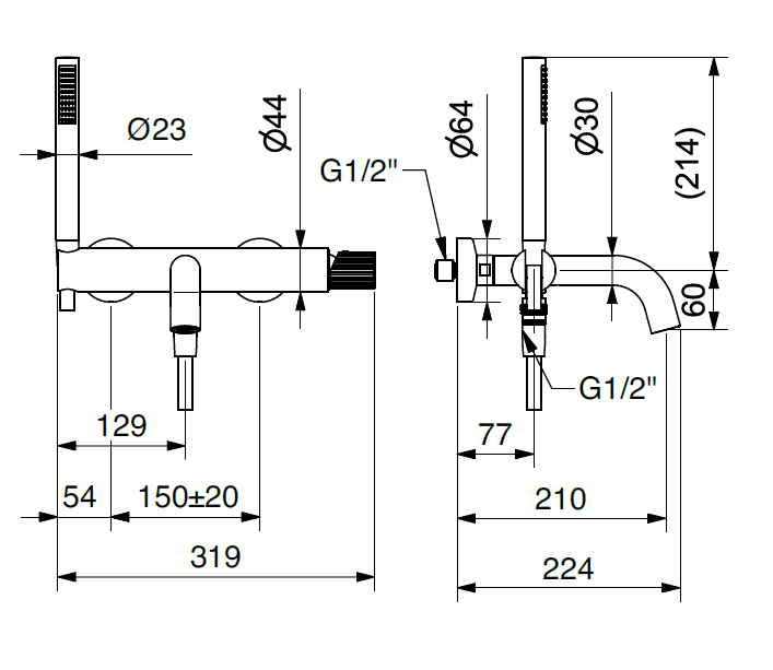 Technical Drawing for Bugnatese, Fali kádcsaptelep – Fürdő – 7202