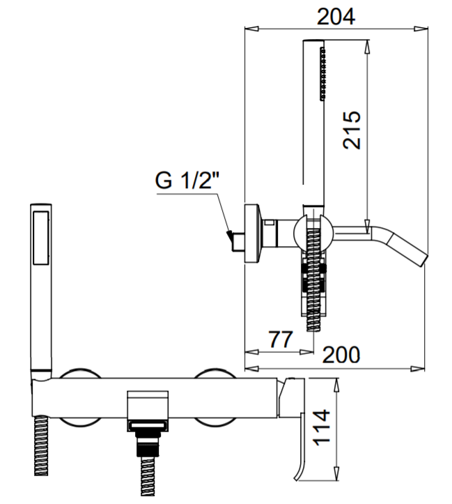 Technical Drawing for Bugnatese, Fali kádcsaptelep – Fürdő – 9602